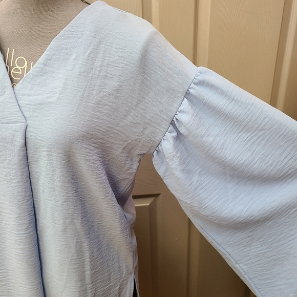 Sky Blue Long Sleeve Top - Picture 5 of 8